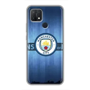 Силіконові Чохли з принтом Футбол на OPPO A15 (ManCity)