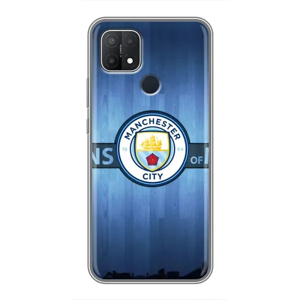 Чехол с рисунком «ManCity» для OPPO A15