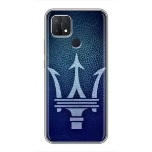 Чохли з тематикою "Круті машини" на OPPO A15 (Лого Maserati)
