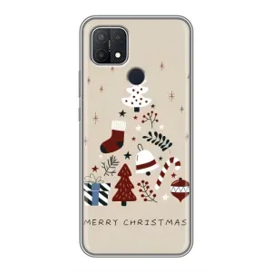 Чохол Санта Клаус для OPPO A15 (Merry Christmas)
