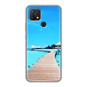 Летний Чехол на OPPO A15 (Набережная)