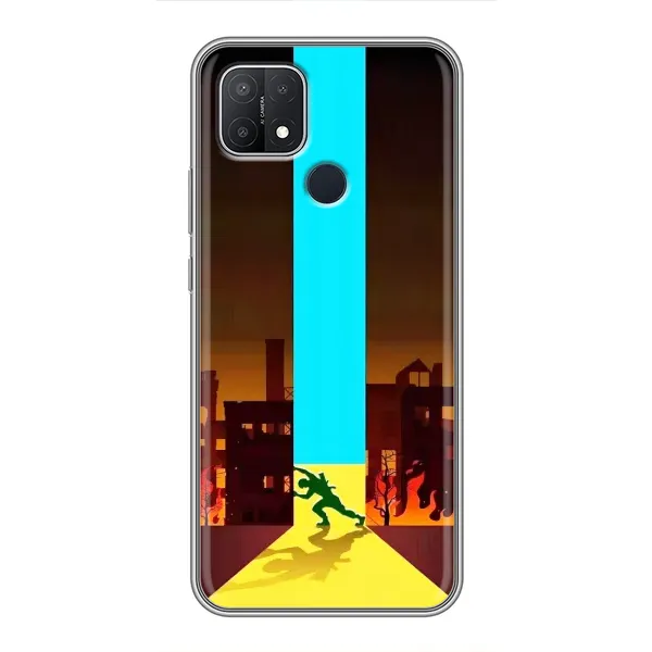 Чехол с рисунком «Освобождение» для OPPO A15 Чехол с рисунком «Освобождение» для OPPO A15