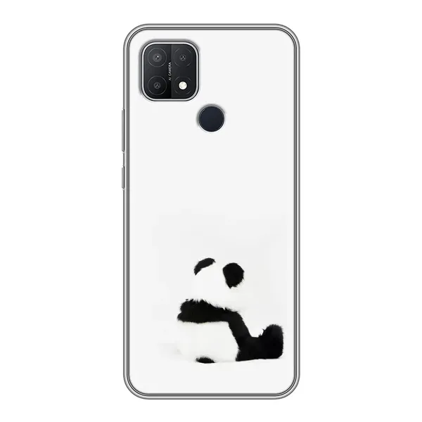 Чехол с рисунком «Панда обиделся» для OPPO A15 Чехол с рисунком «Панда обиделся» для OPPO A15