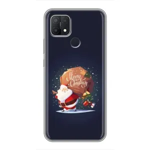 Чохол Санта Клаус для OPPO A15 (Подарунки від Санти)