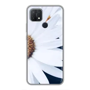 Чохол з ромашками на OPPO A15 (Пів ромашки)