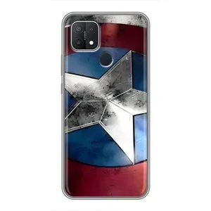 Чохол с Щітом Капітана Америки на OPPO A15 (Щит Капітана Америки)
