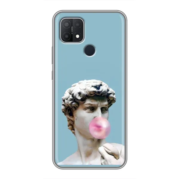 Чехол с рисунком «Статуя Давида» для OPPO A15 Чехол с рисунком «Статуя Давида» для OPPO A15