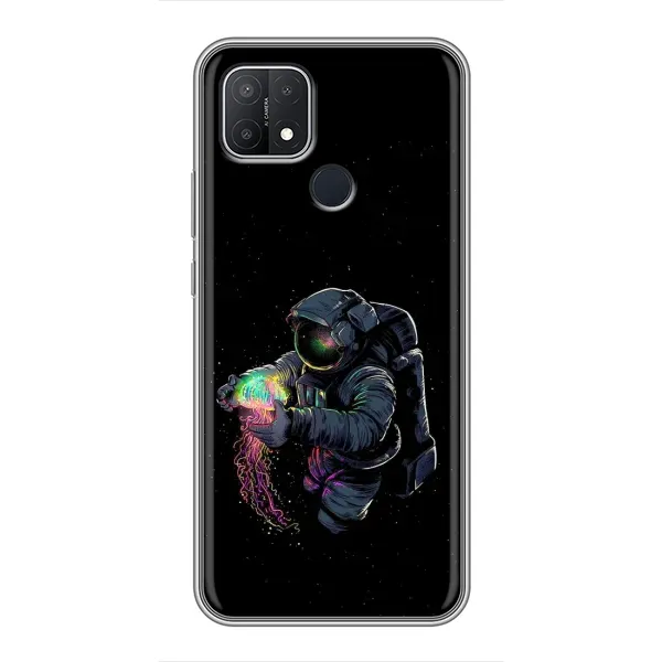 Чехол с рисунком «В руках земля» для OPPO A15 Чехол с рисунком «В руках земля» для OPPO A15