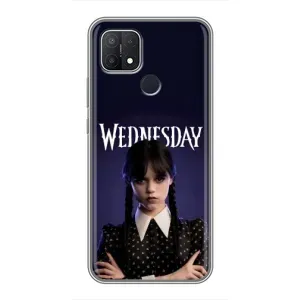 Чехлы с принтом Уэнсдей на OPPO A15 (Wednesdey)