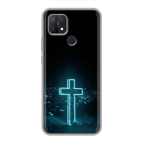 Чехол с рисунком «Яркий Крест» для OPPO A15 Чехол с рисунком «Яркий Крест» для OPPO A15