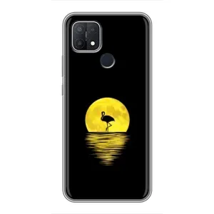 Летний Чехол на OPPO A15 (Желтый Закат)
