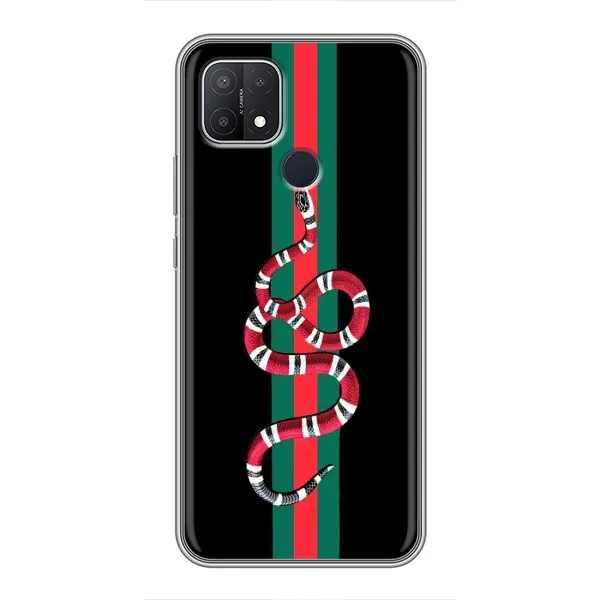 Чехол с рисунком «Змей Гуччи» для OPPO A15 Чехол с рисунком «Змей Гуччи» для OPPO A15