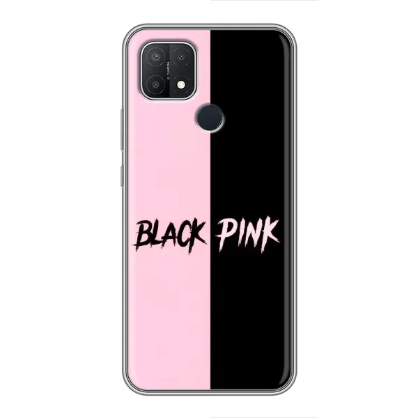 Чехол с рисунком «BLACK PINK» для OPPO A15s