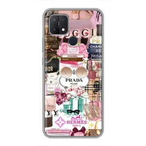 Чохол (Dior, Prada, YSL, Chanel) для OPPO A15s (Брендb)