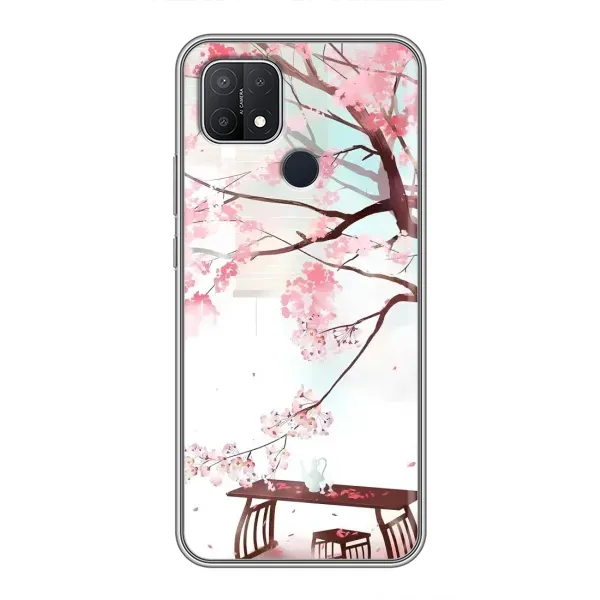 Чехол с рисунком «Чайная церемония» для OPPO A15s Чехол с рисунком «Чайная церемония» для OPPO A15s