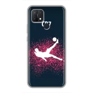 Чохол Кріштіану Ронаналду для OPPO A15s (CR7 Удар)