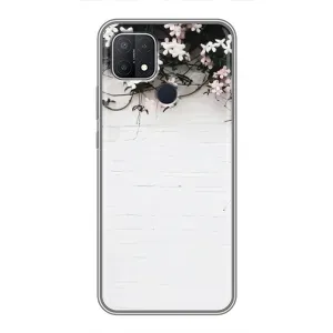 Чохли з тематикою "КВІТИ" на OPPO A15s (Квіти на стіні)
