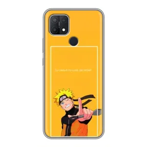 Чехлы с принтом Наруто на OPPO A15s (Даттебаё)
