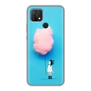 Девчачий Чехол для OPPO A15s (Девочка с тучкой)