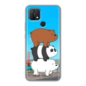 Чохли з Пандами на OPPO A15s (Друзі)
