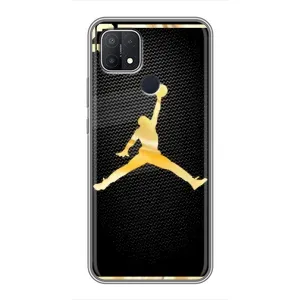 Силіконовый Чохол Nike Air Jordan на Оппо A15s (Джордан 23)