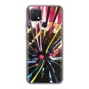 Чохли з прінтом Спортивна тематика для OPPO A15s (Флорбол)