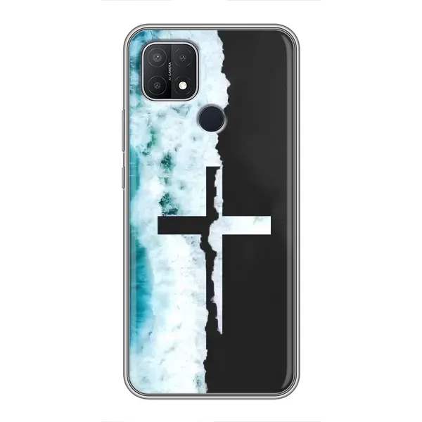 Чехол с рисунком «Хрест» для OPPO A15s Чехол с рисунком «Хрест» для OPPO A15s