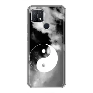 Чехлы с принтом Спортивная тематика для OPPO A15s (Инь-Янь)