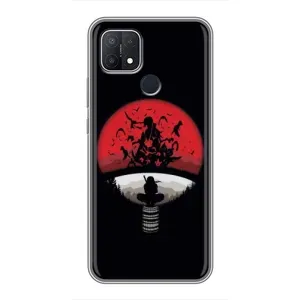 Чохли з принтом Ітачі Учіха на OPPO A15s (Ітачі на чорному)