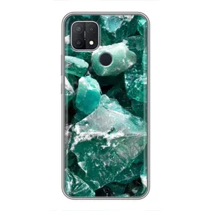 Чохол (Дорого-богато) на OPPO A15s (Смарагд)