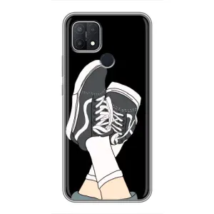 Чохол з Прикольним Принтом на OPPO A15s (Кеди)