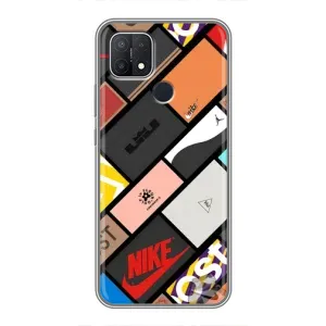 Чехол с рисунком «Коробки» для OPPO A15s