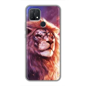 Чохол з картинкою на OPPO A15s (Кольоровий ЛЕВ)