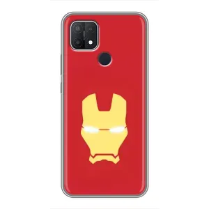 Чехол Супергерой Железный человек на OPPO A15s (Man)