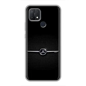 Силіконовий бампер з картинкою машини на OPPO A15s (Mercedes)