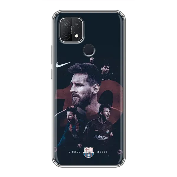Чехол с рисунком «Месси 10» для OPPO A15s