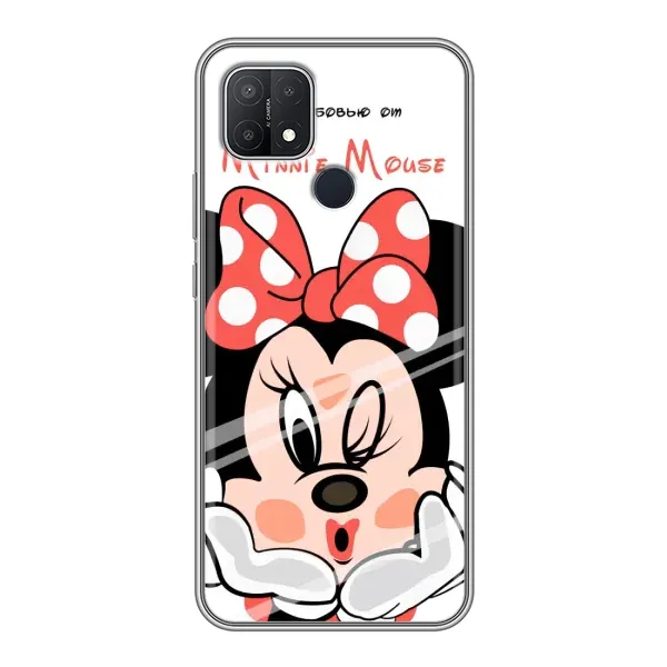 Чехол с рисунком «Minni Mouse» для OPPO A15s Чехол с рисунком «Minni Mouse» для OPPO A15s