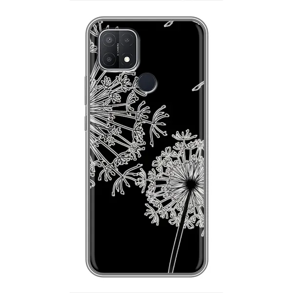 Чехол с рисунком «Одуванчики» для OPPO A15s Чехол с рисунком «Одуванчики» для OPPO A15s