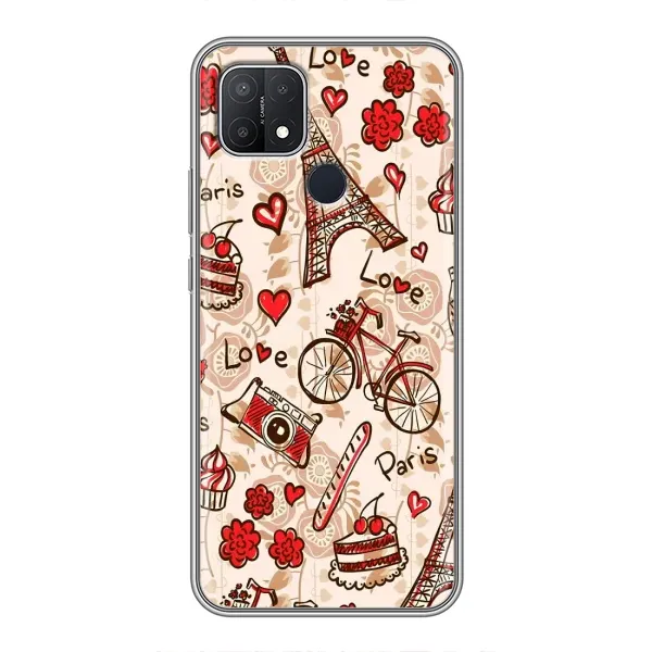 Чехол с рисунком «Париж мечта» для OPPO A15s Чехол с рисунком «Париж мечта» для OPPO A15s