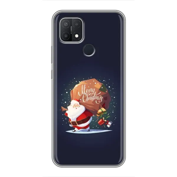 Чехол с рисунком «Подарки от Санты» для OPPO A15s Чехол с рисунком «Подарки от Санты» для OPPO A15s