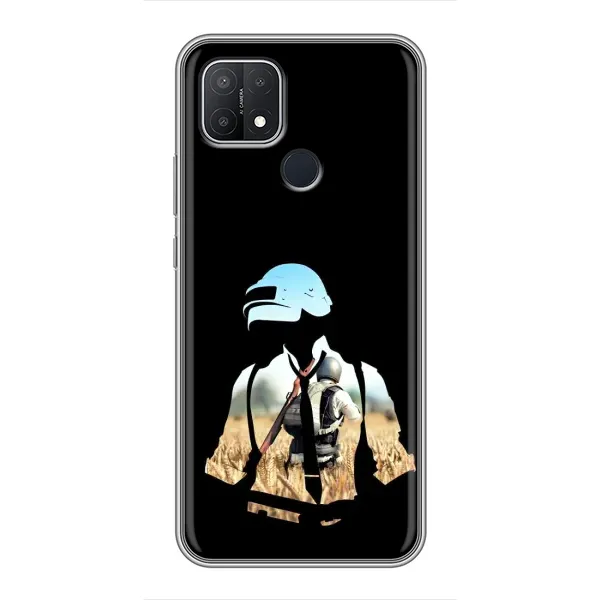 Чехол с рисунком «Пубг мен» для OPPO A15s Чехол с рисунком «Пубг мен» для OPPO A15s