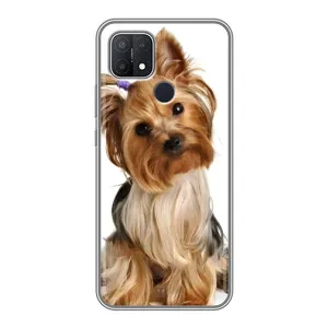 Чохол (ТПУ) Милі песики для OPPO A15s (Пес Терьєр)