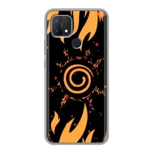 Купить Чехлы на телефон с принтом Anime для OPPO A15s (Солнце Наруто)