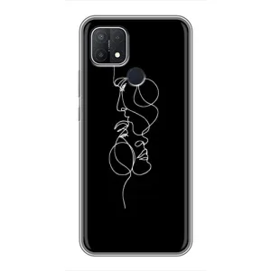 Силіконові Чохли Коханій людині для OPPO A15s (Закохана пара)