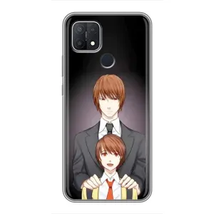 Чехол с персонажами АНИМЕ на OPPO A15s (Ягами вырос)