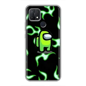 Чехол "Амонг Ас" для Оппо A15s (Яркий игрок)