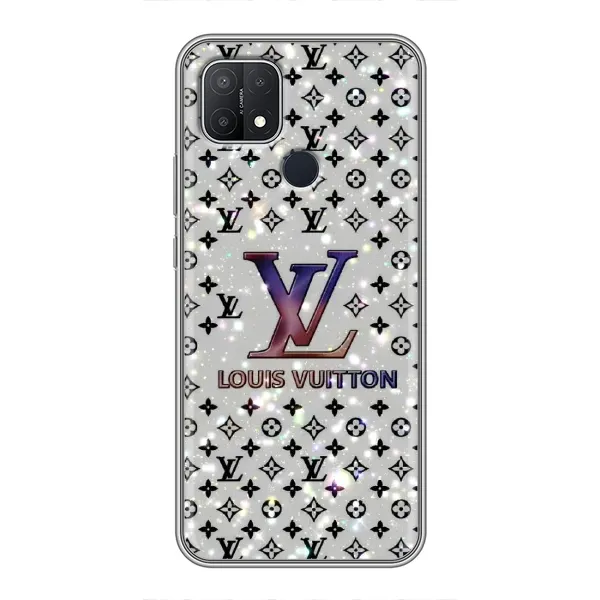 Чехол с рисунком «Яркий LV» для OPPO A15s