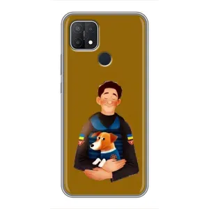 Чехол с принтом для OPPO A15s (ЗСУ Патрон)