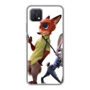 Чехлы ЗВЕРОПОЛИС для OPPO A15s (Зверополис герои)