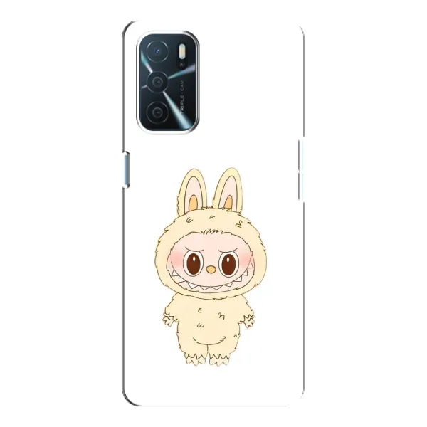 Чехол с рисунком «Бежевый Лабубу» для OPPO A16 Чехол с рисунком «Бежевый Лабубу» для OPPO A16